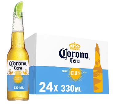 Ceveza Corona sin alcohol x 24 unid