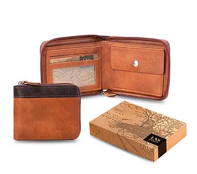 Billetera con cierre Lincolns