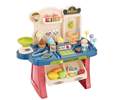 Juego supermercado con registradora