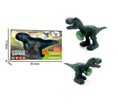 Dino con luz y sonido