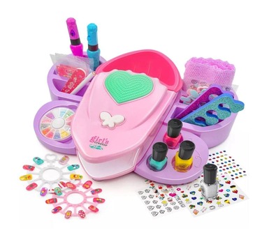 Juego de manicuria infantil