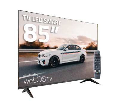 Tv Led Smart 85" 4K Xion