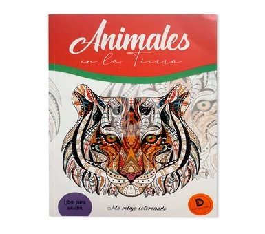 Libro colorear Animales en la Tierra