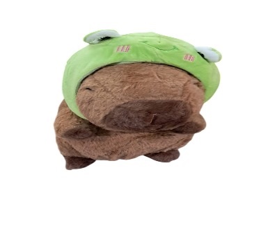 Peluche Capibara con bufanda 25 cm