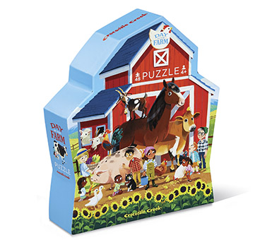 Puzzle 48 piezas Dia en la granja