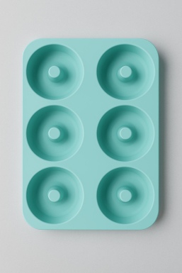 Molde de silicona donas