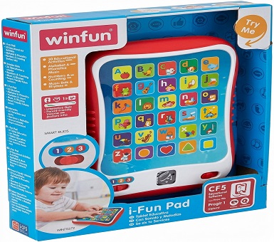 Ipad infantil con luces y sonidos