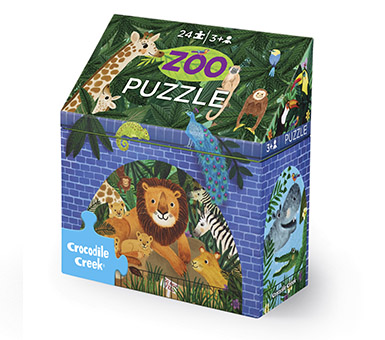 Puzzle 24 piezas Zoológico