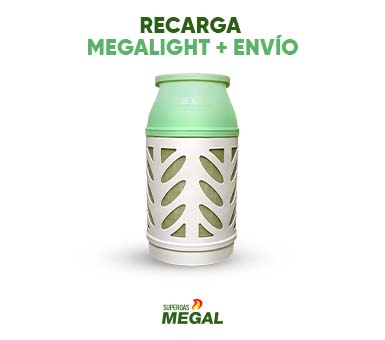 Recarga + envío Megalight 11 kg