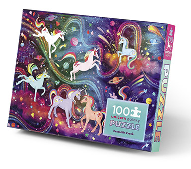 Puzzle 100 piezas holográfico Unicornio