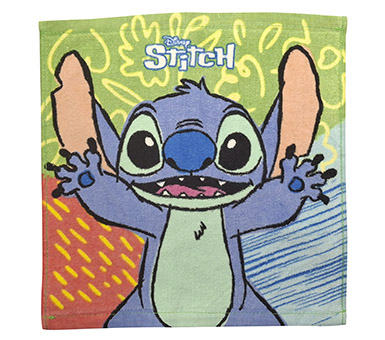 Toalla infantil social Stitch