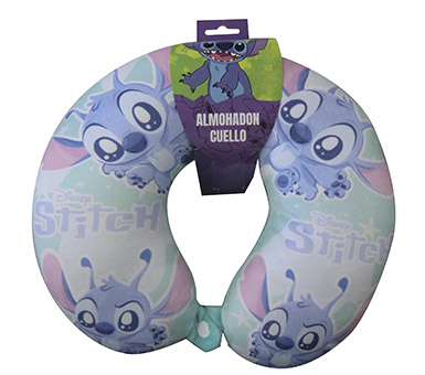 Almohadón cuello infantil Stitch
