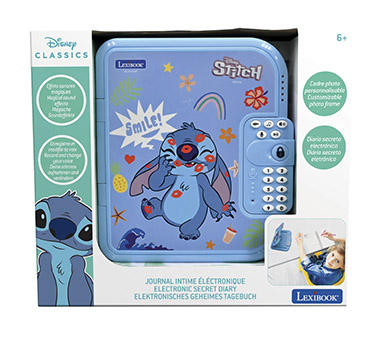 Diario secreto electrónico Stitch