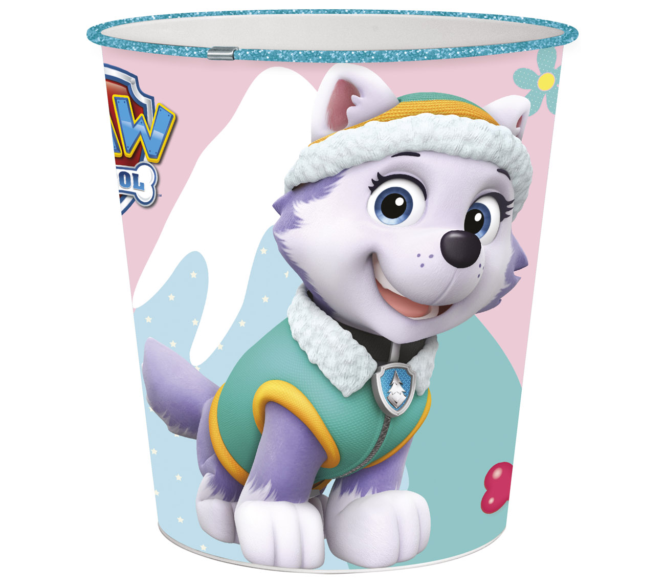 Papelera plástico Paw Patrol