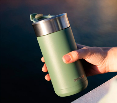 Vaso doble café c/ infusor Quokka
