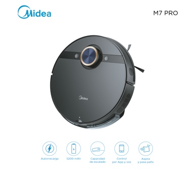 Aspiradora robot Midea M7PRO