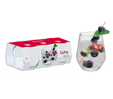 Juego de vasos Sicilia Rocks