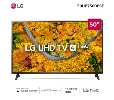 Smart tv LG 50 UHD