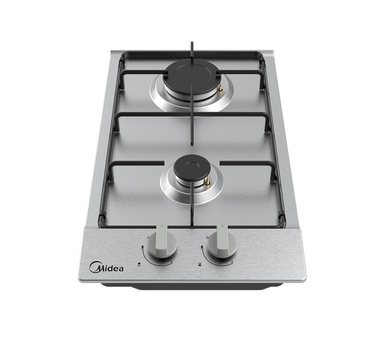 Anafe a gas Inox 2 hornallas Midea
