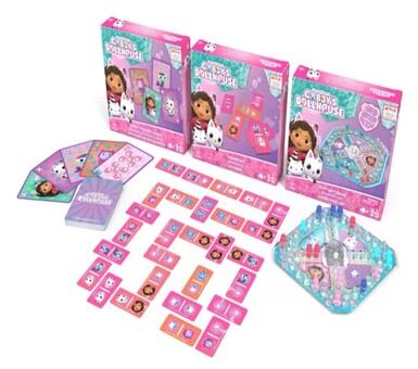 Pack 3 juegos Gabbys Dolhouse