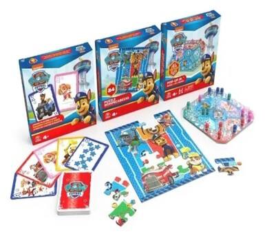 Pack 3 juegos Paw Patrol