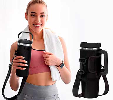 Kit porta vaso acero inoxidable
