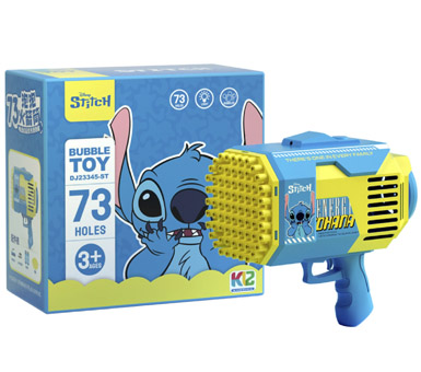 Burbujero Stitch celeste