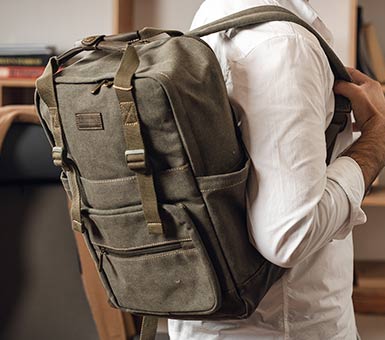 Mochila matera porta laptop