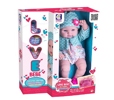 Muñeca Love bebé con sorpresitas