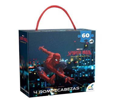 Puzzle 4 en 1 Spiderman