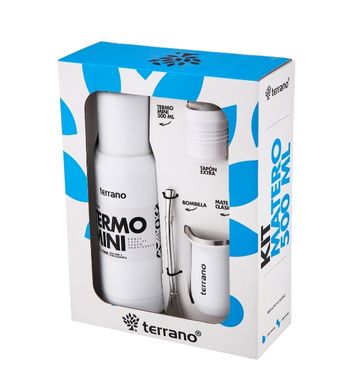 Kit matero mini box 500ml Blanco