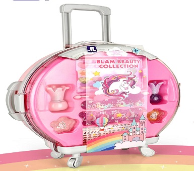 Valija de maquillaje con rueditas