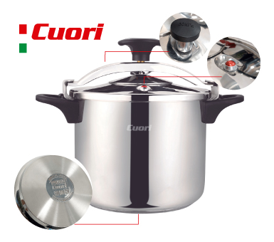Olla a presión 8 litros Cuori
