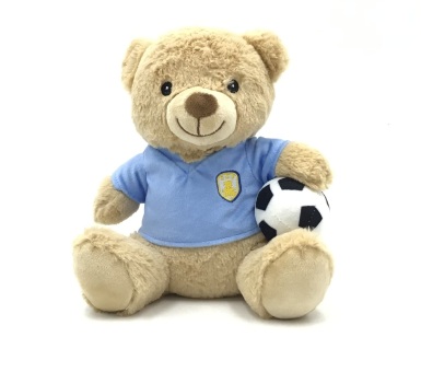 Oso con camiseta 25cm