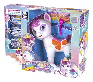 Pony rainbow con sorpresas