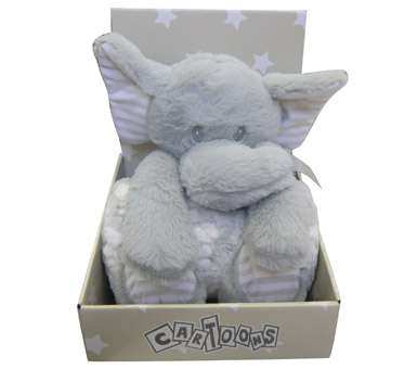 Frazada bebé con peluche