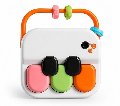 Mini piano musical 3 teclas para bebes