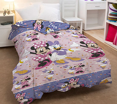 Acolchado infantil 1 plaza Minnie