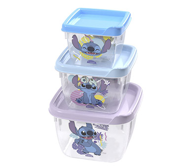 Set x 3 potes Stitch