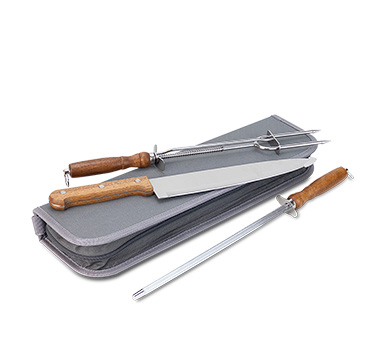 Set de parrilla en estuche