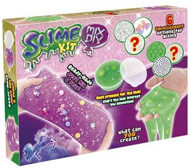 Kit de slime en caja violeta